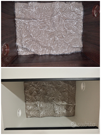 Terrari Teche per rettili con Sfondo 3d noce o b