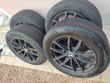 N°4 CERCHI BMW 116D ORIGINALI +GOMME 8000Km