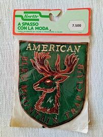 Toppa ricamata Bleu Mountain Trap Club