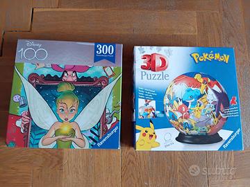 puzzle3D pokémon e puzzle Disney Peter Pan
