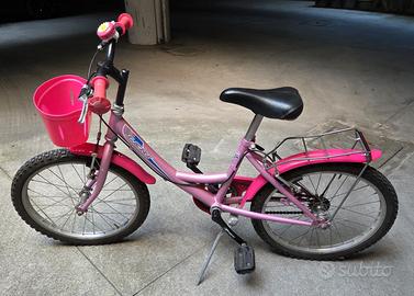 Bicicletta da bambina Leri, ruote 20" 6-9 anni