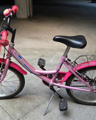 Bicicletta da bambina Leri, ruote 20" 6-9 anni