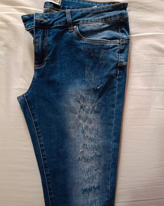 jeans donna marca Baci Abbracci 
