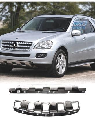 SPOILER ANTERIORE E POSTERIORE MERCEDES ML W164 05