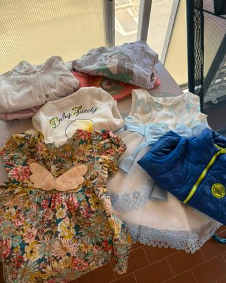 Vestiti per bambina da 6 a 12 mesi