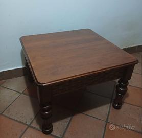 Tavolino sala noce 70x70