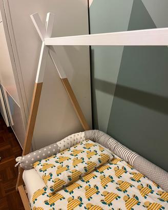 letto montessoriano struttura completa