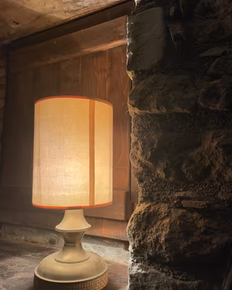 Lampada da tavola in ceramica