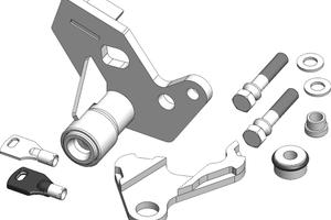 H01 Push&Block antifurto cavalletto Honda SH 125/1