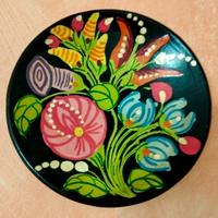 Piatto da parete in terracotta