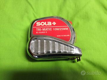 NuovoFlessometro - Metro Sola Tri-Matic 10m