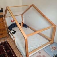 Letto Montessori bambino 90×200 in legno – ottime