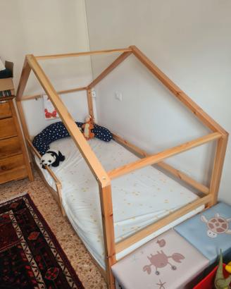 Letto Montessori bambino 90×200 in legno – ottime