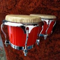 Bongos in fibra, pelli sintetiche Remo, cerchi LP