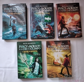 Rick Riordan collezione Percy Jackson e gli dei