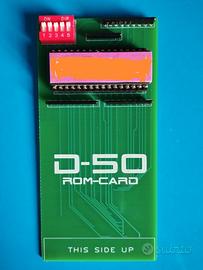 ROLAND D-50 CARD 2048 SUONI PER ROLAND D50 E D550