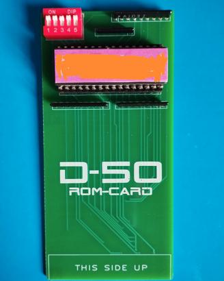 ROLAND D-50 CARD 2048 SUONI PER ROLAND D50 E D550