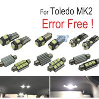 KIT 16 LAMPADE LED INTERNE PER SEAT TOLEDO MK2 1 M