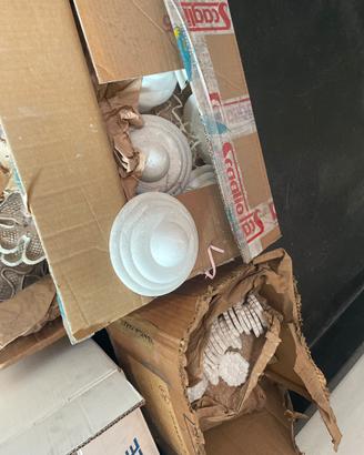 Decirazioni in gesso anni 50 piu di1500 pz.