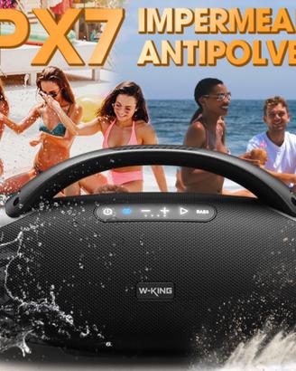 W-KING 330W Cassa Bluetooth Potente a batteria new