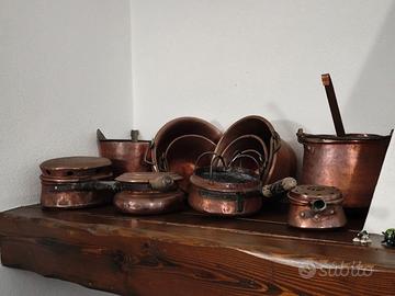 Arredo Rustico: Collezione Pentole Paioli Stampi