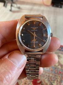 Longines ultra chron anni 60 con anche cint pelle