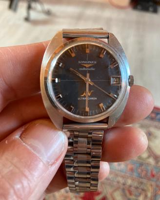 Longines ultra chron anni 60 con anche cint pelle