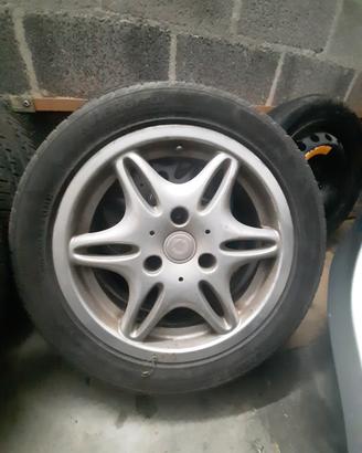 n.4 cerchi in lega Smart For Two 15" 3 fori