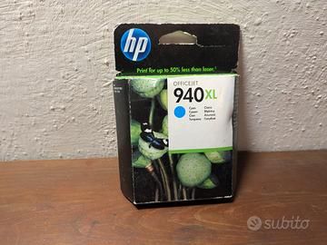 Cartuccia HP Originale 940 XL Ciano Imballata
