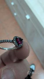 Elegante coppia di anelli Pandora originali