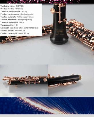 Oboe roffee RO-04AG in ebano