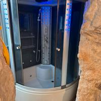 Doccia con vasca idro massaggio