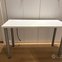 Scrivania 120x50 bianca