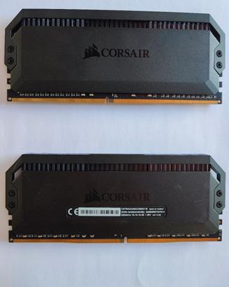 Corsair dominator Platinum ddr4 64 gb 2x32gb