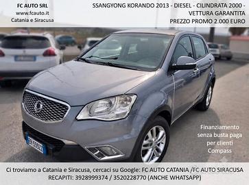 Ssangyong Korando 2.0 e-XDi 149 CV 2013
