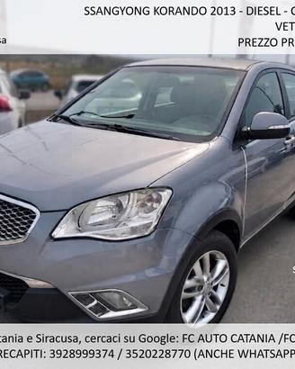 Ssangyong Korando 2.0 e-XDi 149 CV 2013