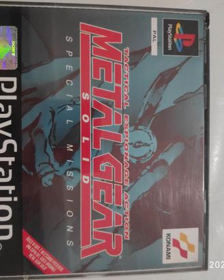 Gioco PS 1 Metal Gear solid Special Missions