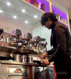 Barista, banconista, cassa, cameriere, manager