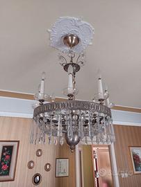 Lampadario cristallo di boemia