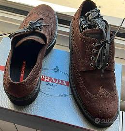 Prada scarpe Donna Scamosciate N37