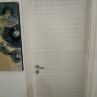 porta battente DX palissandro Bianco