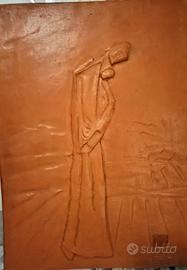 bassorilievo in terracotta