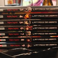 L'Attacco dei Giganti (AOT) dal numero 3 al 9
