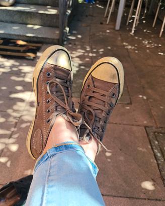 Converse alte camoscio 37 