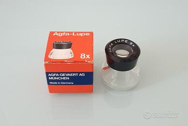 Lente di Ingrandimento Agfa-Lupe 8x Vintage