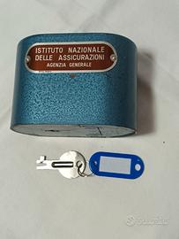Coppia Salvadanai Istituto Nazionale Assicurazioni