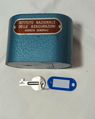 Coppia Salvadanai Istituto Nazionale Assicurazioni