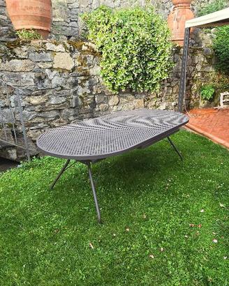 Tavolo allungabile da giardino in ferro
