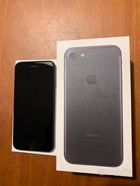 iPhone 7  32GB nero opaco