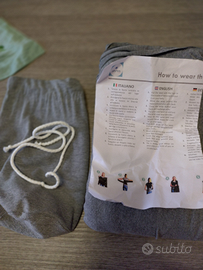 Fascia porta bebè con istruzioni